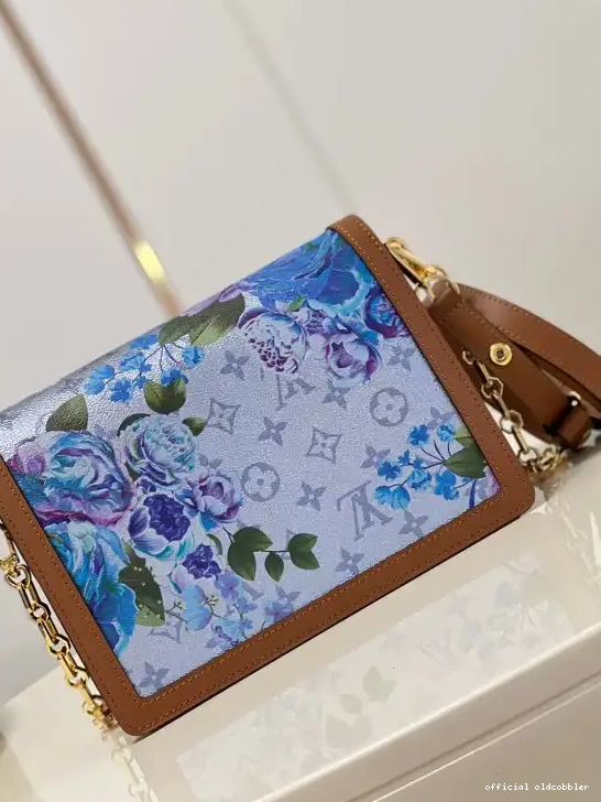 Official oldcobbler VUITTON LOUIS MM DAUPHINE 0619